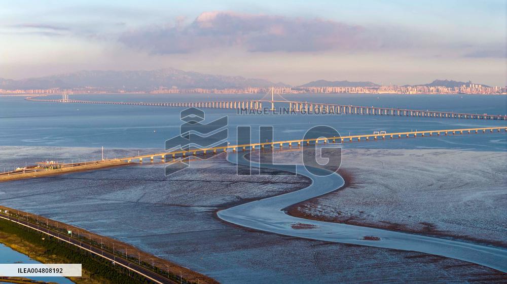 Jiaozhou Bay Bridge in Qingdao