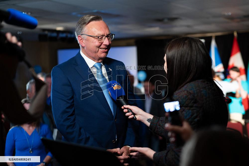 Tony Wakeham After Election Win In Stephenville - Canada