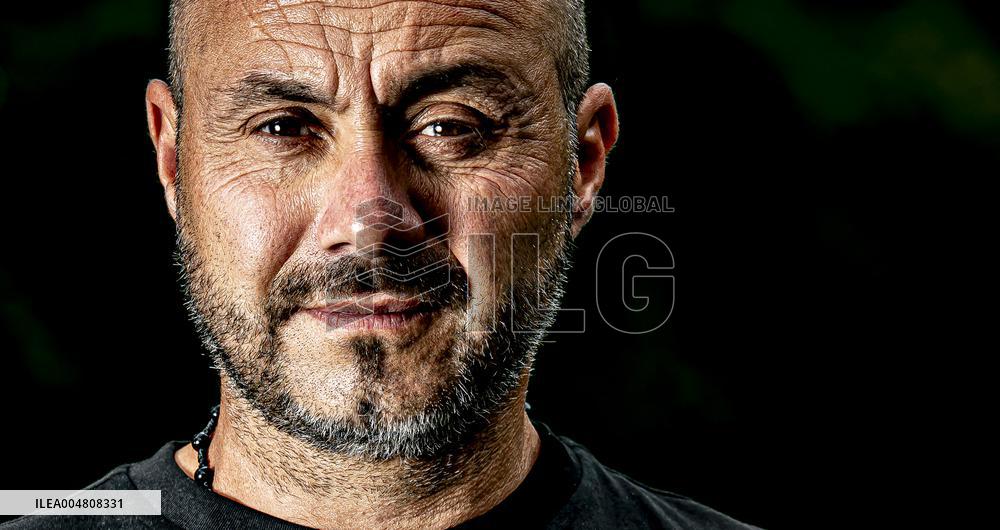 Roberto De Zerbi Portrait In Zeist - Netherlands