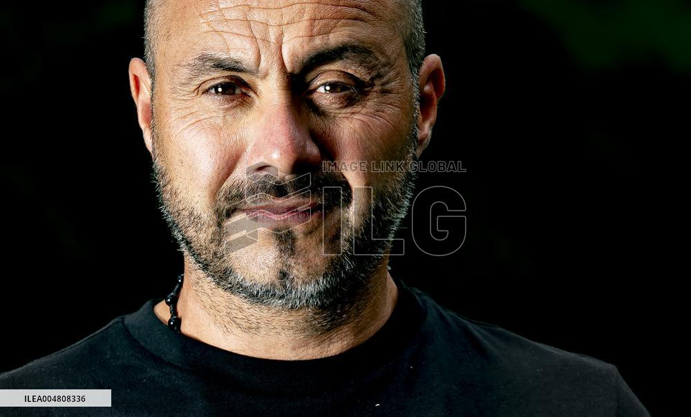 Roberto De Zerbi Portrait In Zeist - Netherlands