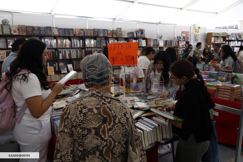 25th Zocalo International Book Fair Opening - Mexico City