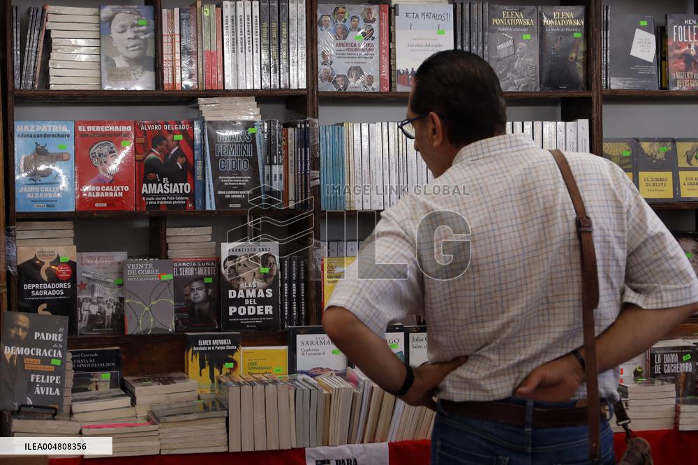 25th Zocalo International Book Fair Opening - Mexico City