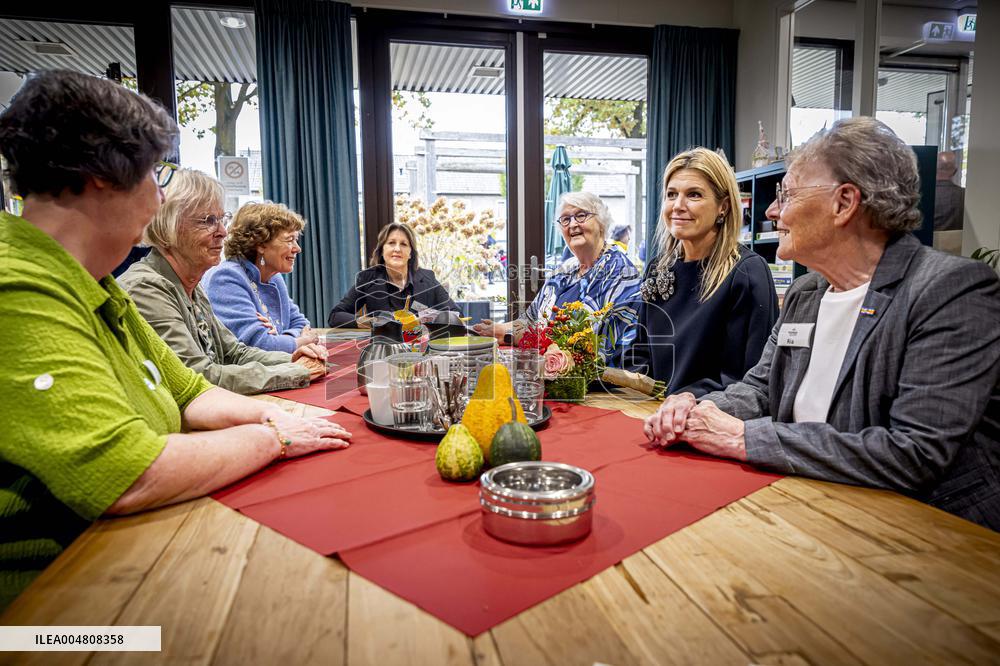 Queen Maxima Visits Oss - Netherlands