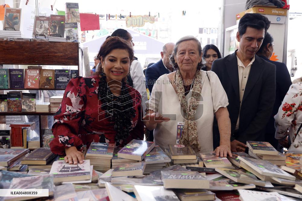 25th Zocalo International Book Fair Opening - Mexico City