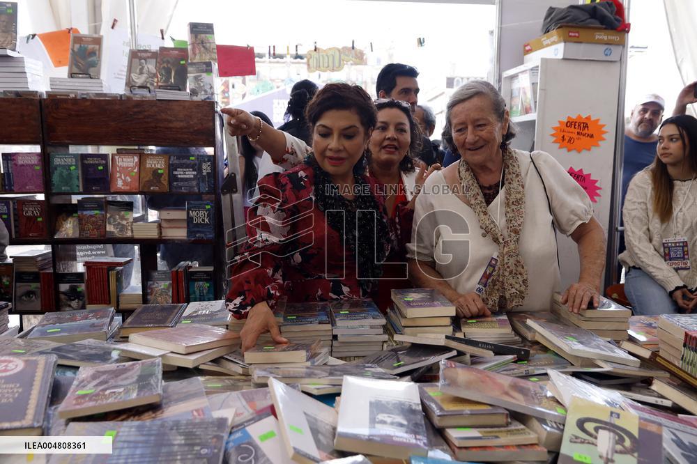 25th Zocalo International Book Fair Opening - Mexico City