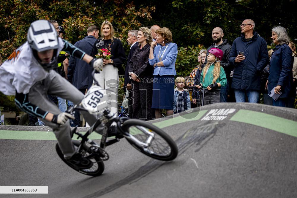 Queen Maxima Visits Oss - Netherlands