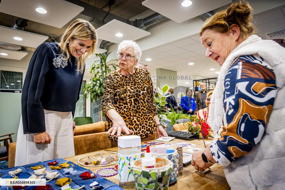 Queen Maxima Visits Oss - Netherlands