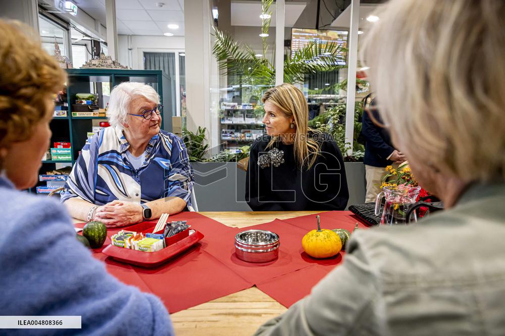 Queen Maxima Visits Oss - Netherlands