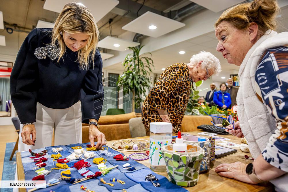 Queen Maxima Visits Oss - Netherlands