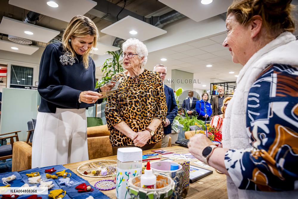 Queen Maxima Visits Oss - Netherlands