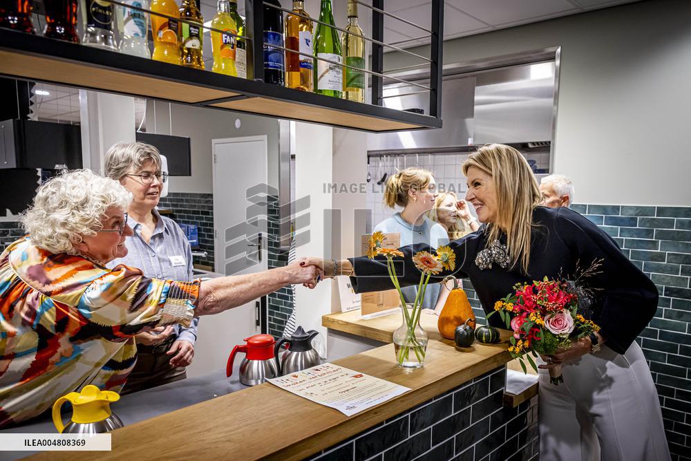 Queen Maxima Visits Oss - Netherlands