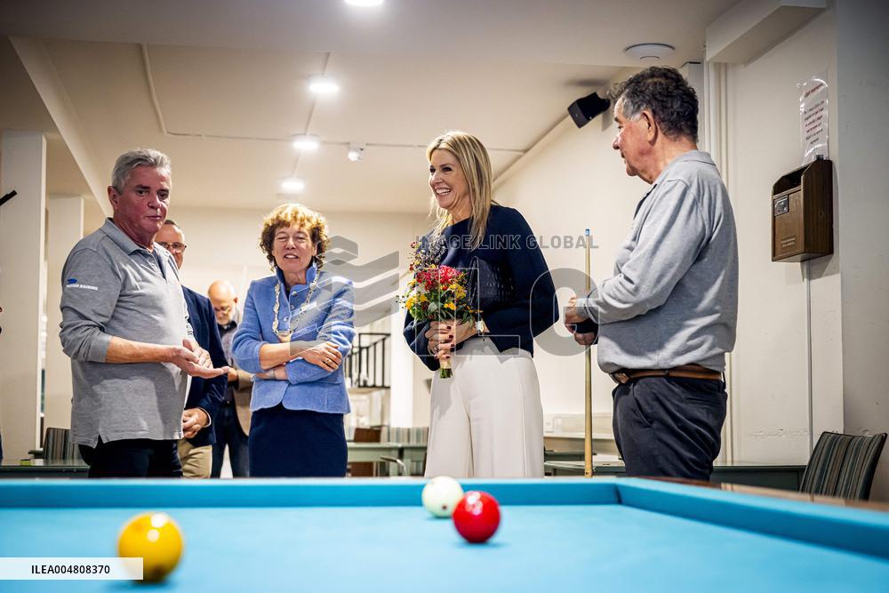 Queen Maxima Visits Oss - Netherlands