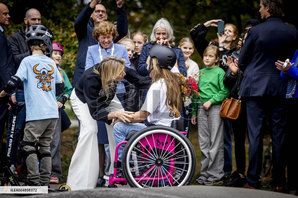 Queen Maxima Visits Oss - Netherlands