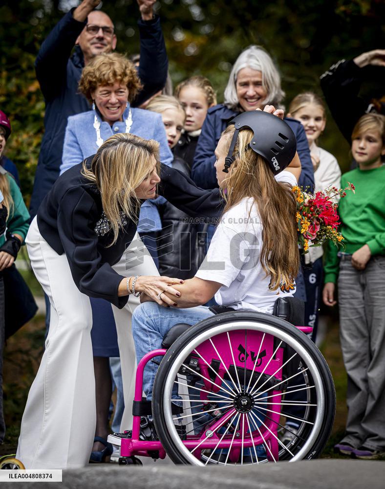 Queen Maxima Visits Oss - Netherlands