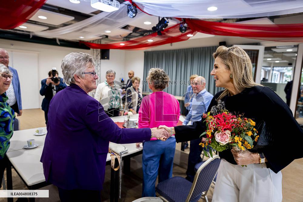 Queen Maxima Visits Oss - Netherlands