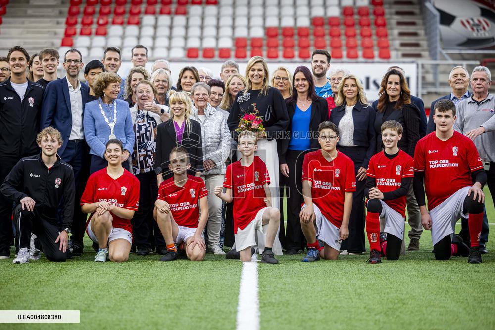 Queen Maxima Visits Oss - Netherlands