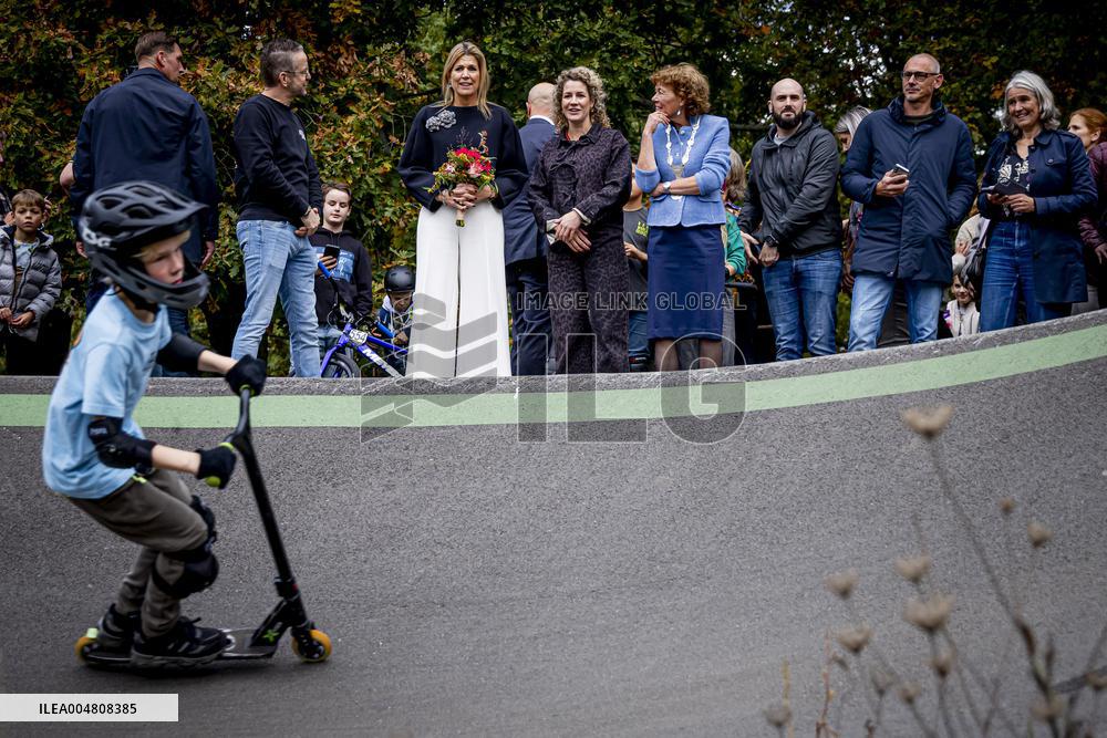 Queen Maxima Visits Oss - Netherlands