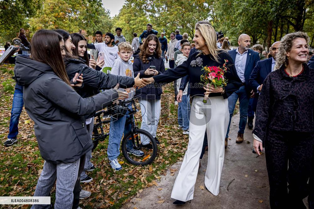 Queen Maxima Visits Oss - Netherlands