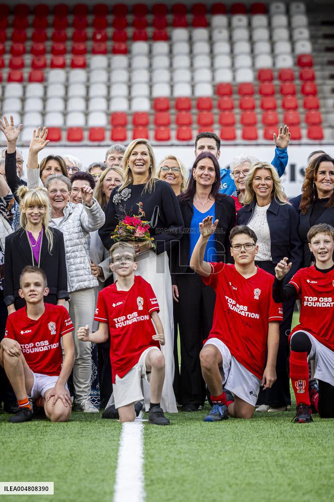 Queen Maxima Visits Oss - Netherlands