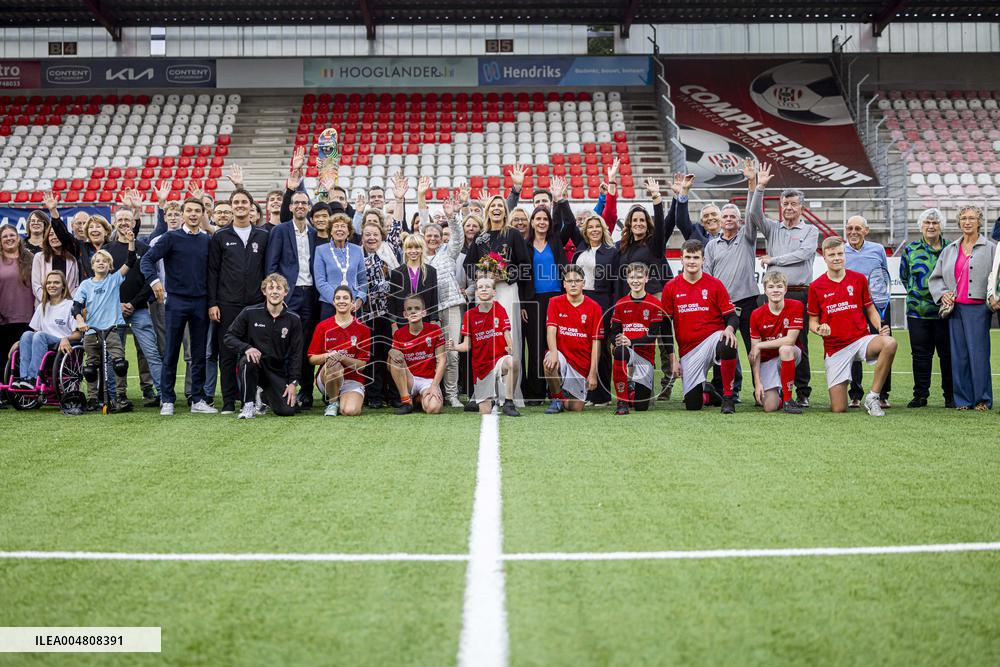 Queen Maxima Visits Oss - Netherlands