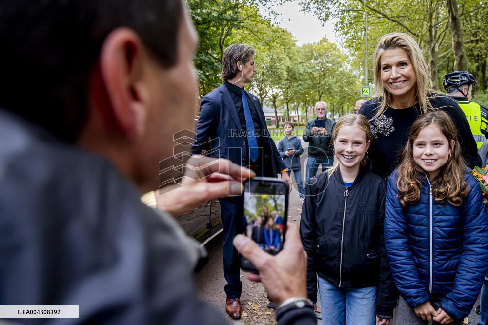 Queen Maxima Visits Oss - Netherlands