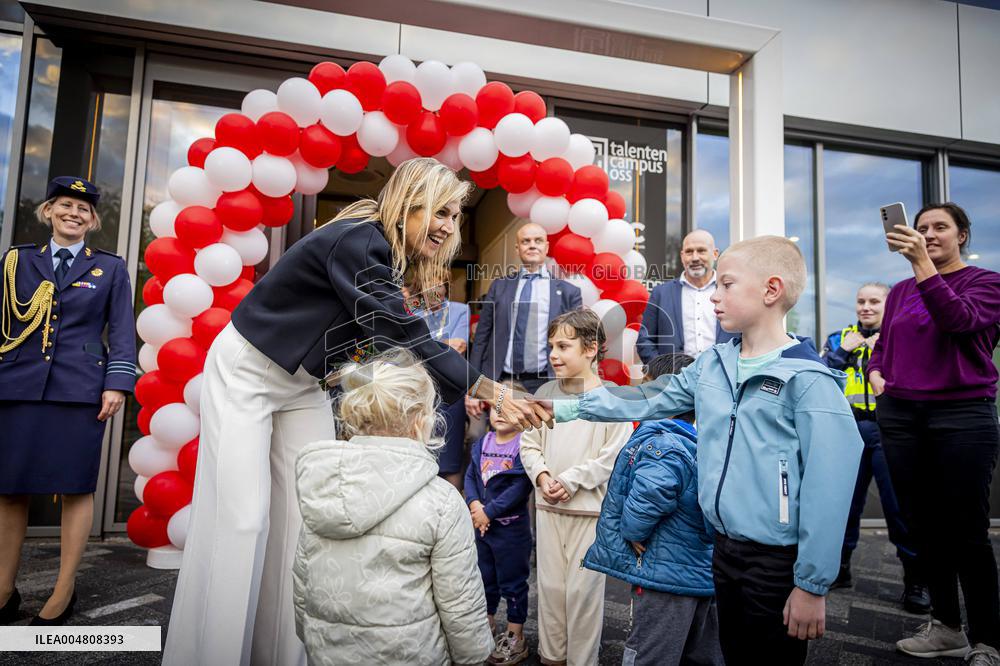 Queen Maxima Visits Oss - Netherlands
