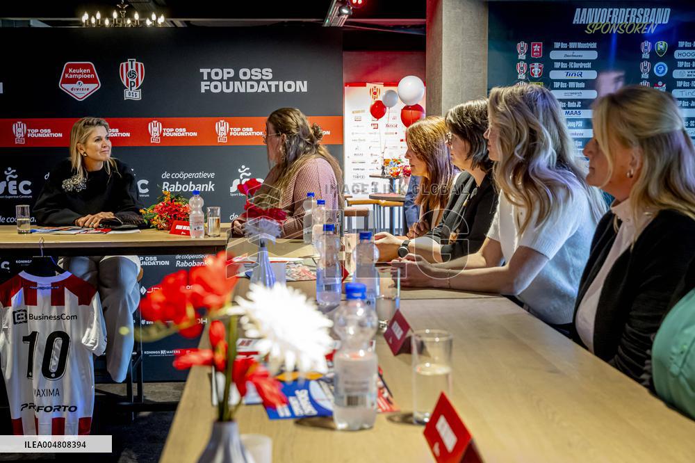 Queen Maxima Visits Oss - Netherlands