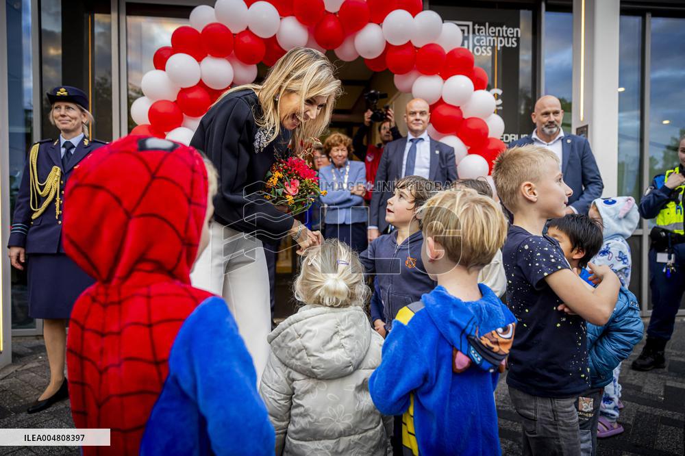 Queen Maxima Visits Oss - Netherlands