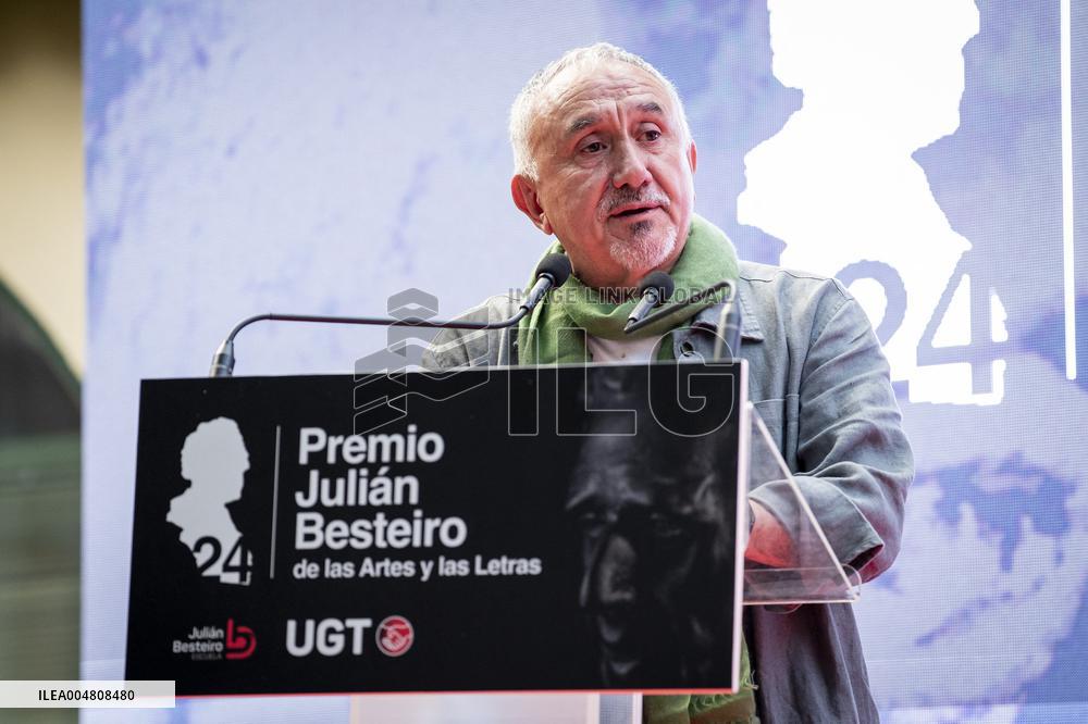 Pedro Almodovar At Julian Besteiro Arts And Letters Awards - Madrid