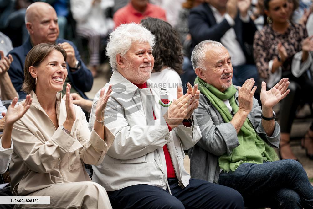 Pedro Almodovar At Julian Besteiro Arts And Letters Awards - Madrid