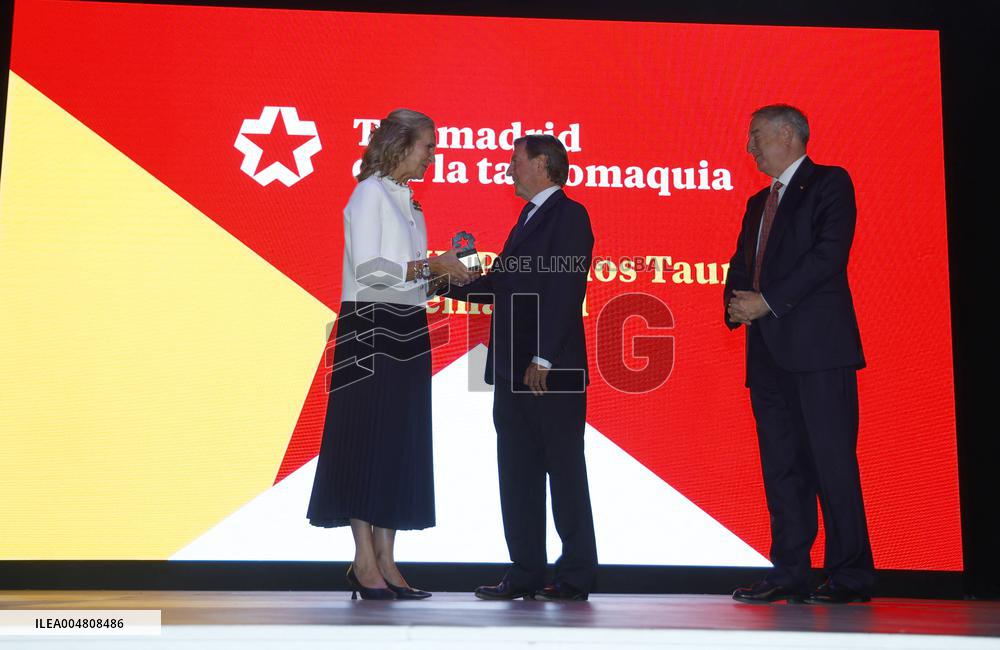 Infante Elena At Taurino de Telemadrid Awards - Madrid