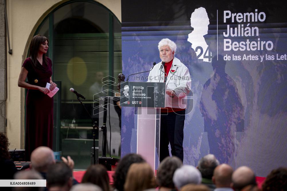 Pedro Almodovar At Julian Besteiro Arts And Letters Awards - Madrid