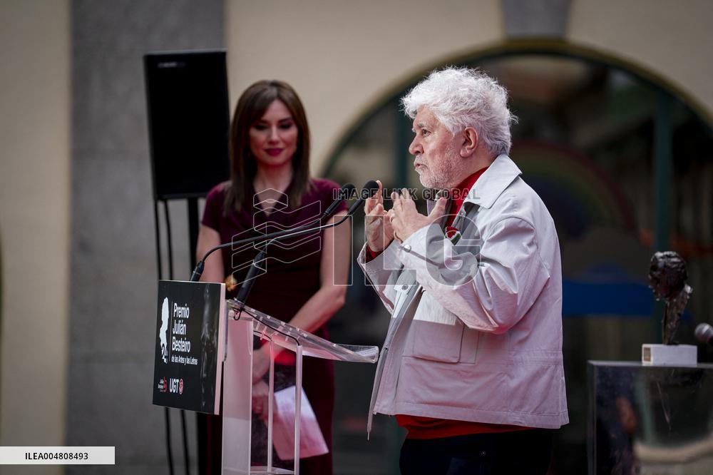 Pedro Almodovar At Julian Besteiro Arts And Letters Awards - Madrid