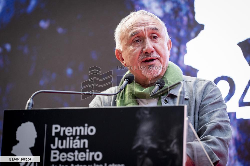 Pedro Almodovar At Julian Besteiro Arts And Letters Awards - Madrid