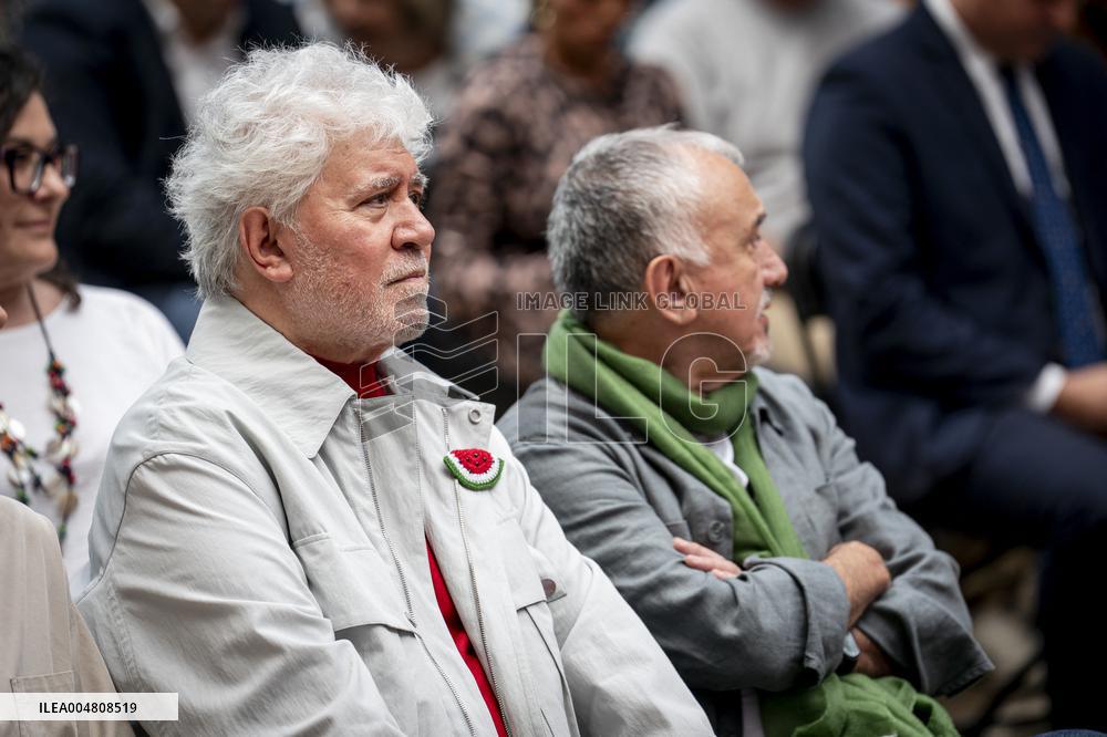 Pedro Almodovar At Julian Besteiro Arts And Letters Awards - Madrid