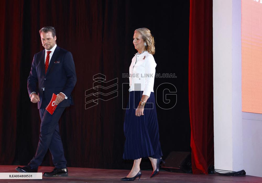 Infante Elena At Taurino de Telemadrid Awards - Madrid