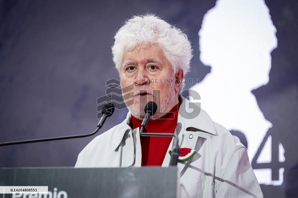 Pedro Almodovar At Julian Besteiro Arts And Letters Awards - Madrid