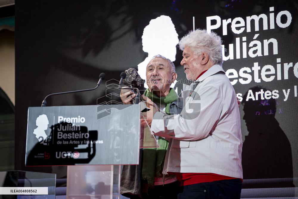 Pedro Almodovar At Julian Besteiro Arts And Letters Awards - Madrid