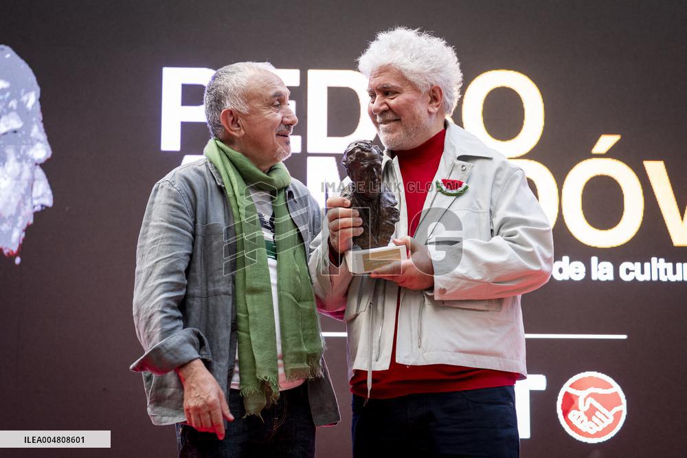 Pedro Almodovar At Julian Besteiro Arts And Letters Awards - Madrid