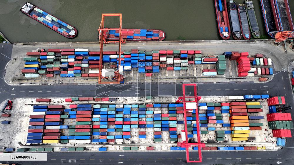 Fengshan Port in Nantong