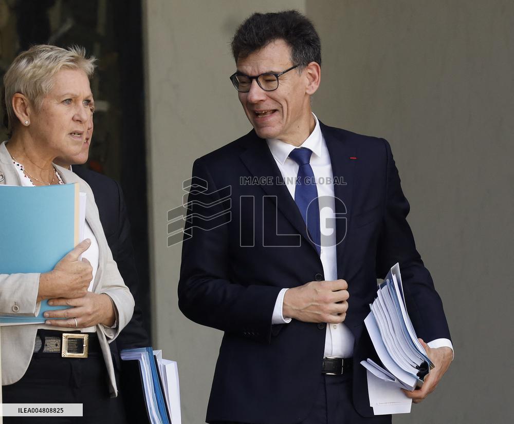 Weekly Meeting of The New Cabinet - Paris