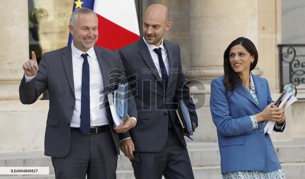 Weekly Meeting of The New Cabinet - Paris