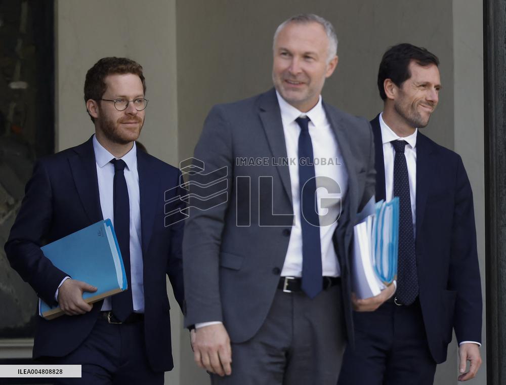 Weekly Meeting of The New Cabinet - Paris