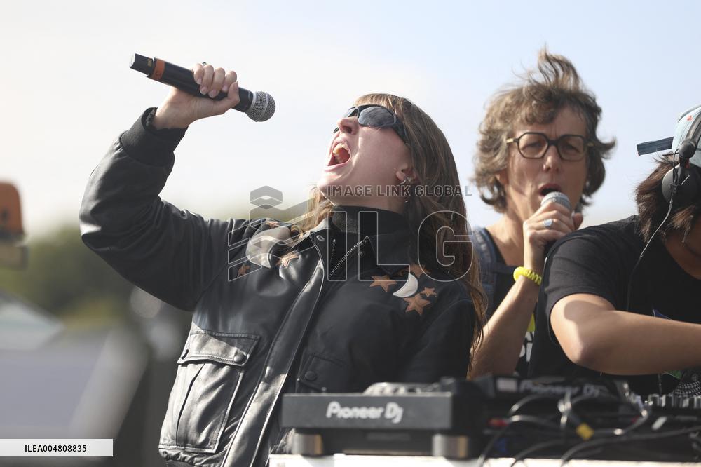 Protest Against the Mercosur Agreement - Paris
