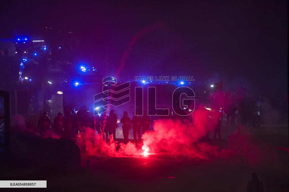 Demonstration Against the Italy-Israel Match - Italy