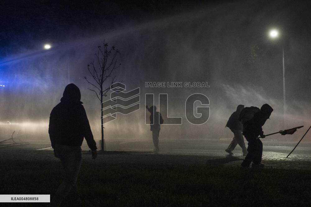 Demonstration Against the Italy-Israel Match - Italy