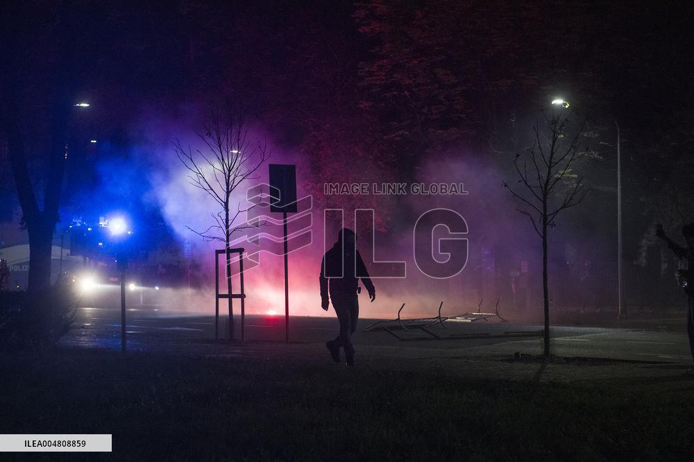 Demonstration Against the Italy-Israel Match - Italy