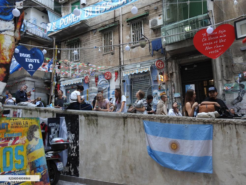 Maradona Mural - Naples