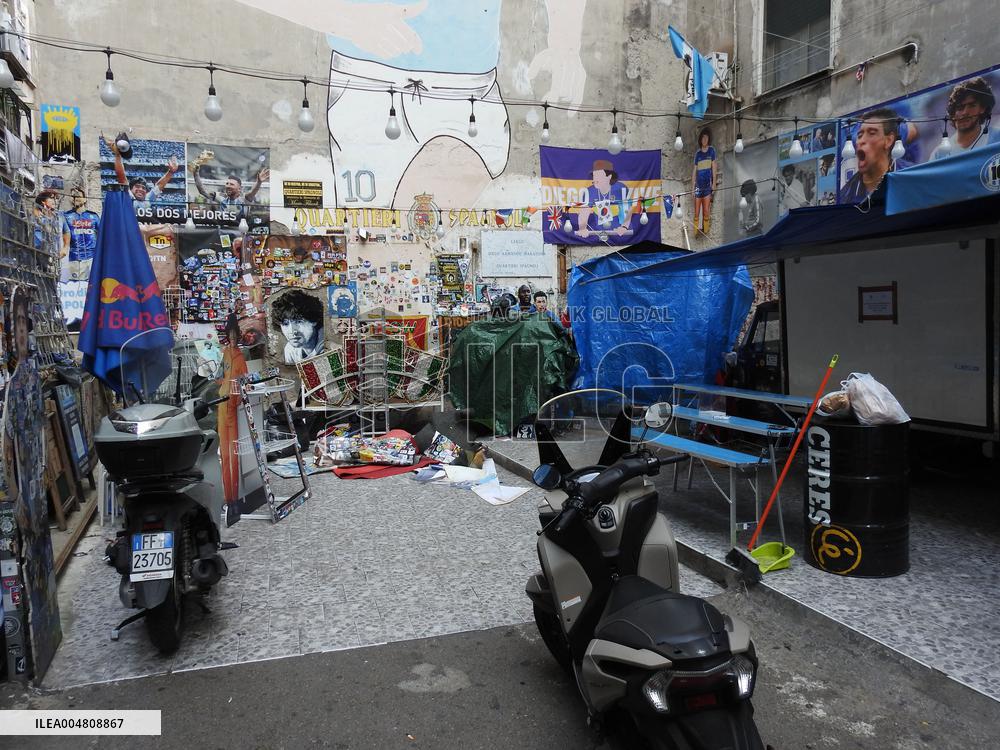 Maradona Mural - Naples