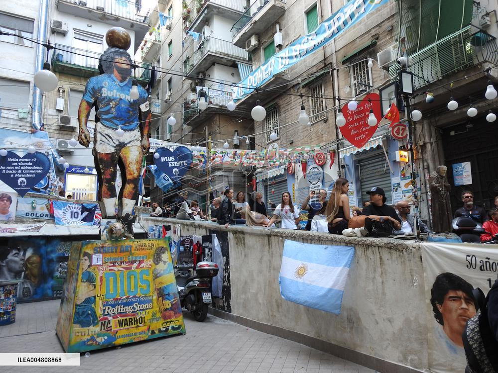 Maradona Mural - Naples